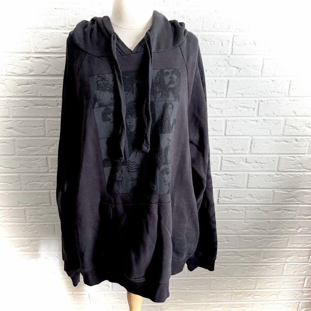 Taylor Swift The Eras Tour US Dates Black Hoodie Size 2X